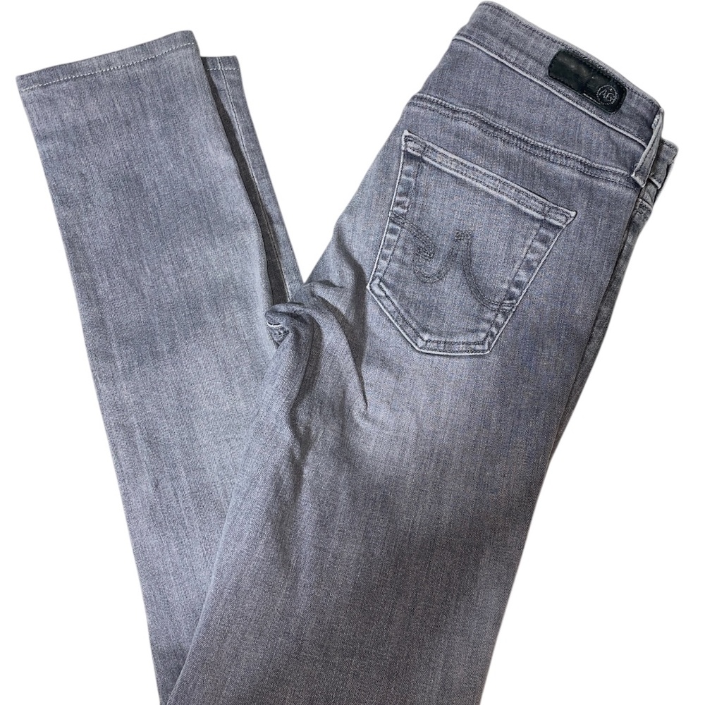 AG Adriano Goldschmied Premier Legging Straight Jeans Grey Women’s Size 27R